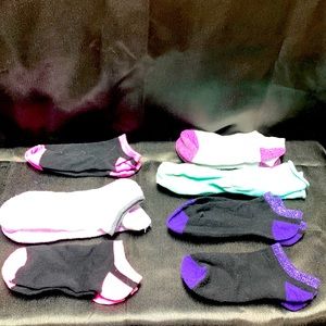 🧦 Girls sock lot 7 pairs mixed